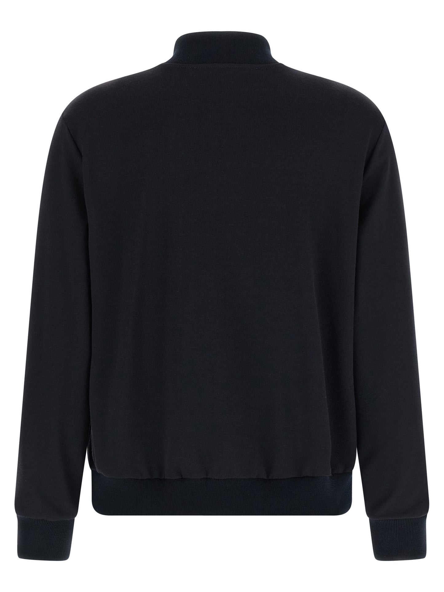Bomber Jacket by Peserico for women in polyester cotton blue features an contemporary silhouette, showcasing a sophisticated high-neck neckline and contemporary pockets for a truly refined look.