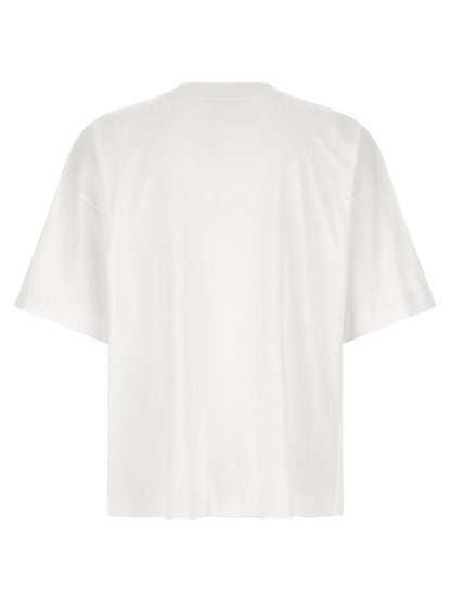 Dries Van Noten White Cotton T-Shirt