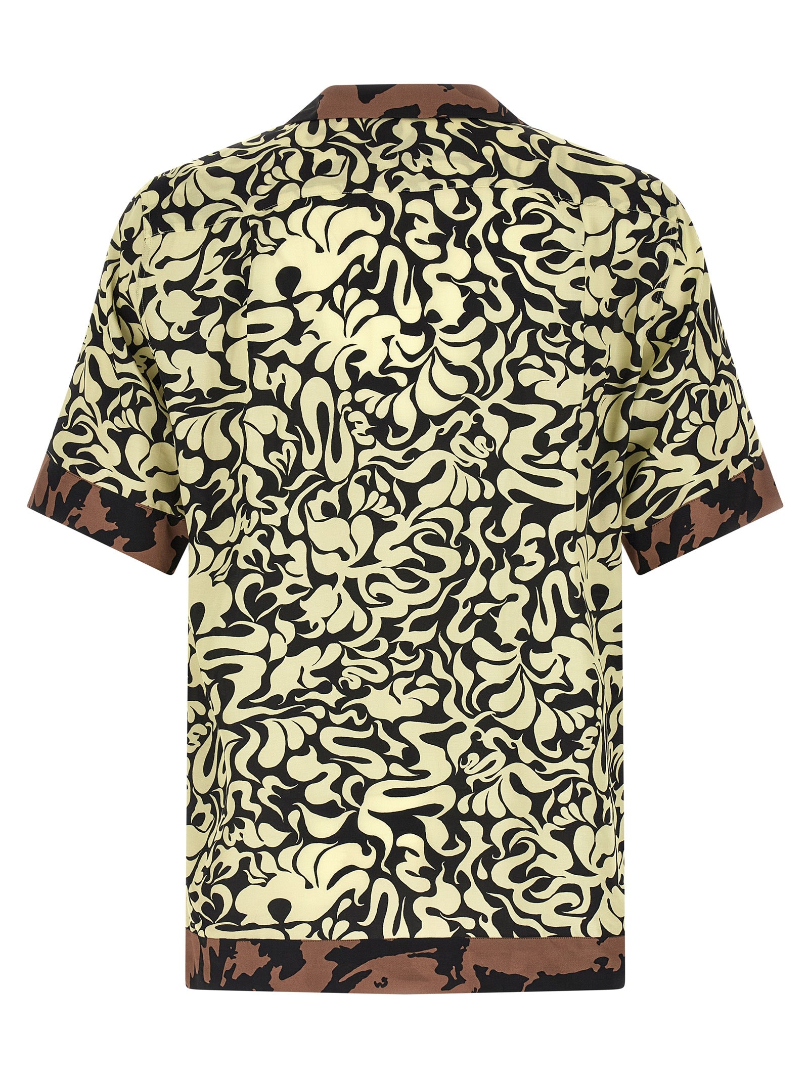 Shirt by Dries Van Noten for men in viscose multicolor, floral & print showcases a sublime silhouette, artfully detailed with a sublime and for a sophisticated, sublime finish.