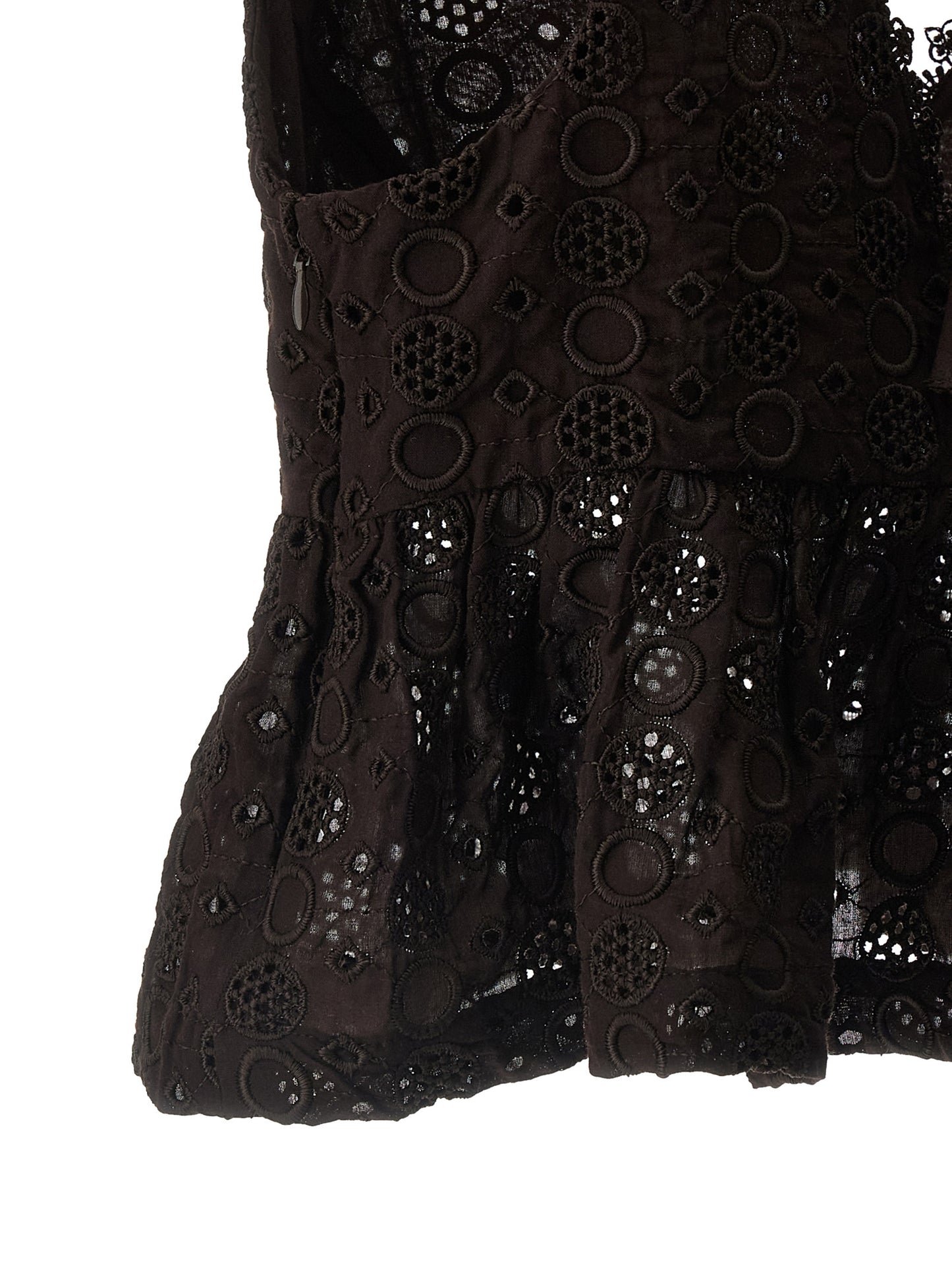 Blouse by PINKO for women in cotton brown presents a discerning silhouette, showcasing a sophisticated and for a truly discerning finish.