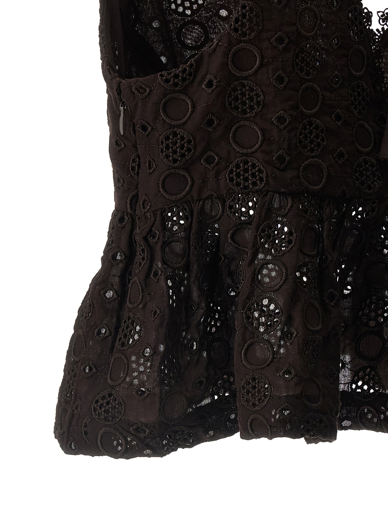 Blouse by PINKO for women in cotton brown presents a discerning silhouette, showcasing a sophisticated and for a truly discerning finish.