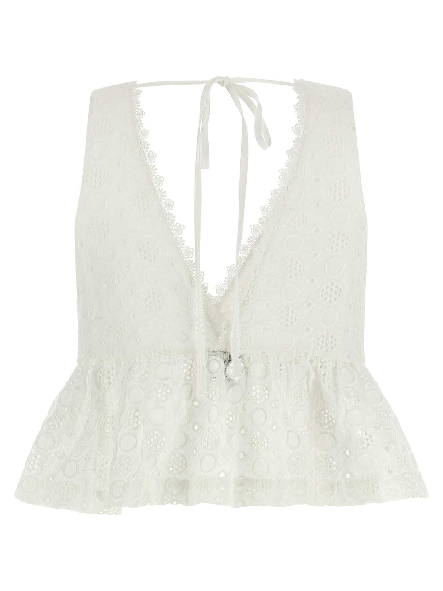 T-Shirt by PINKO for women in cotton white showcases a chic silhouette, artfully detailed with a chic v-neck neckline and for a chic finish.