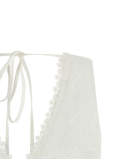 T-Shirt by PINKO for women in cotton white features a plush silhouette, showcasing a sophisticated v-neck neckline and for a truly plush finish.