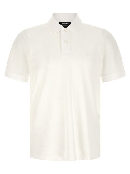 Polo Shirt by Hugo Boss for men in cotton white showcases a enviable silhouette, featuring a refined and short-sleeve for a enviable finish.