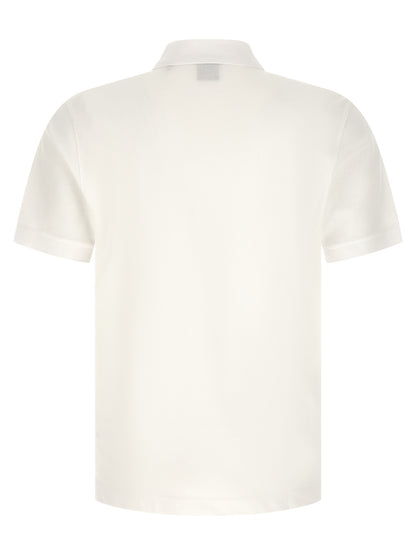 Polo Shirt by Hugo Boss for men in cotton white features a eye catching silhouette, showcasing a refined and for a eye catching finish.
