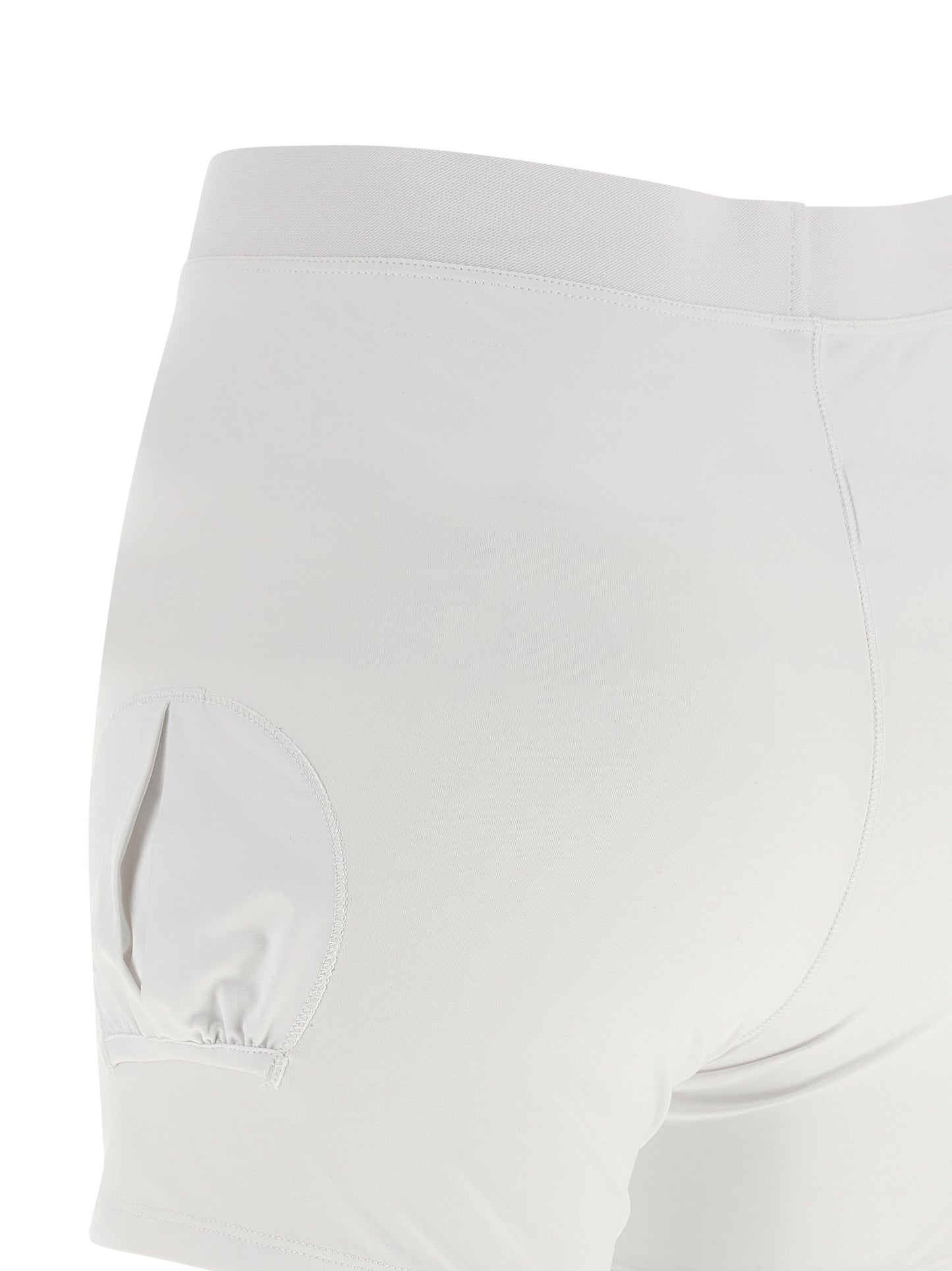 Dress by Brunello Cucinelli for women in stretch cotton white, signature & striped showcases a striking silhouette, elegantly detailed with a , refined , and a striking short mini for a striking finish.