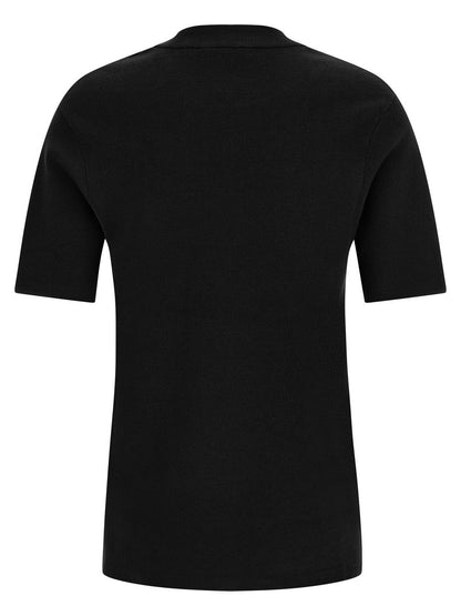 Entire Studios Women's Crew Neck Cotton T-Shirt - Black