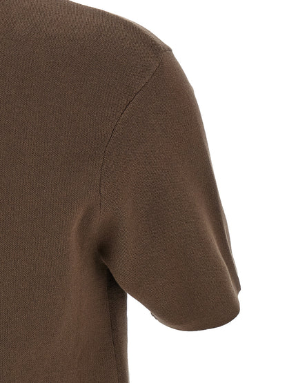 T-Shirt by Entire Studios for women in cotton brown showcases a fashionable silhouette, elegantly detailed with a fashionable and for a sophisticated, high-fashion look.