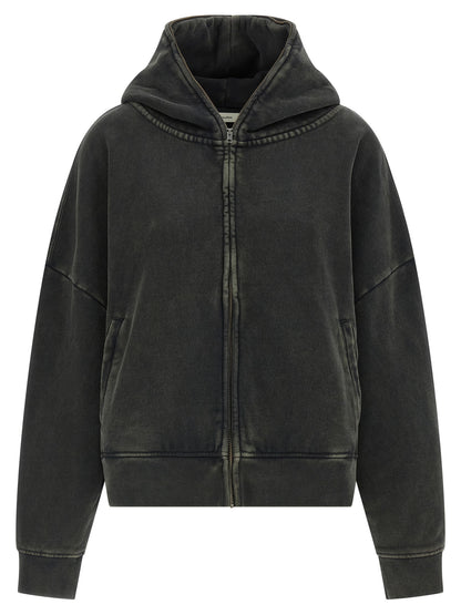 Sweatshirt Hoodie by Entire Studios for women in cotton gray features a authentic silhouette, showcasing a sophisticated hooded neckline and authentic detail for a refined finish.
