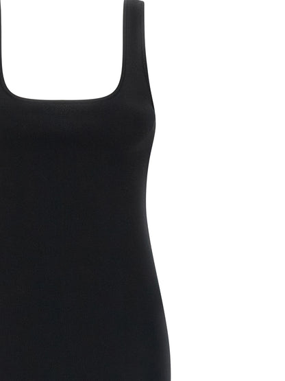 Entire Studios Women's Sheath Sleeveless Polyester & Viscose Midi Dress - Black