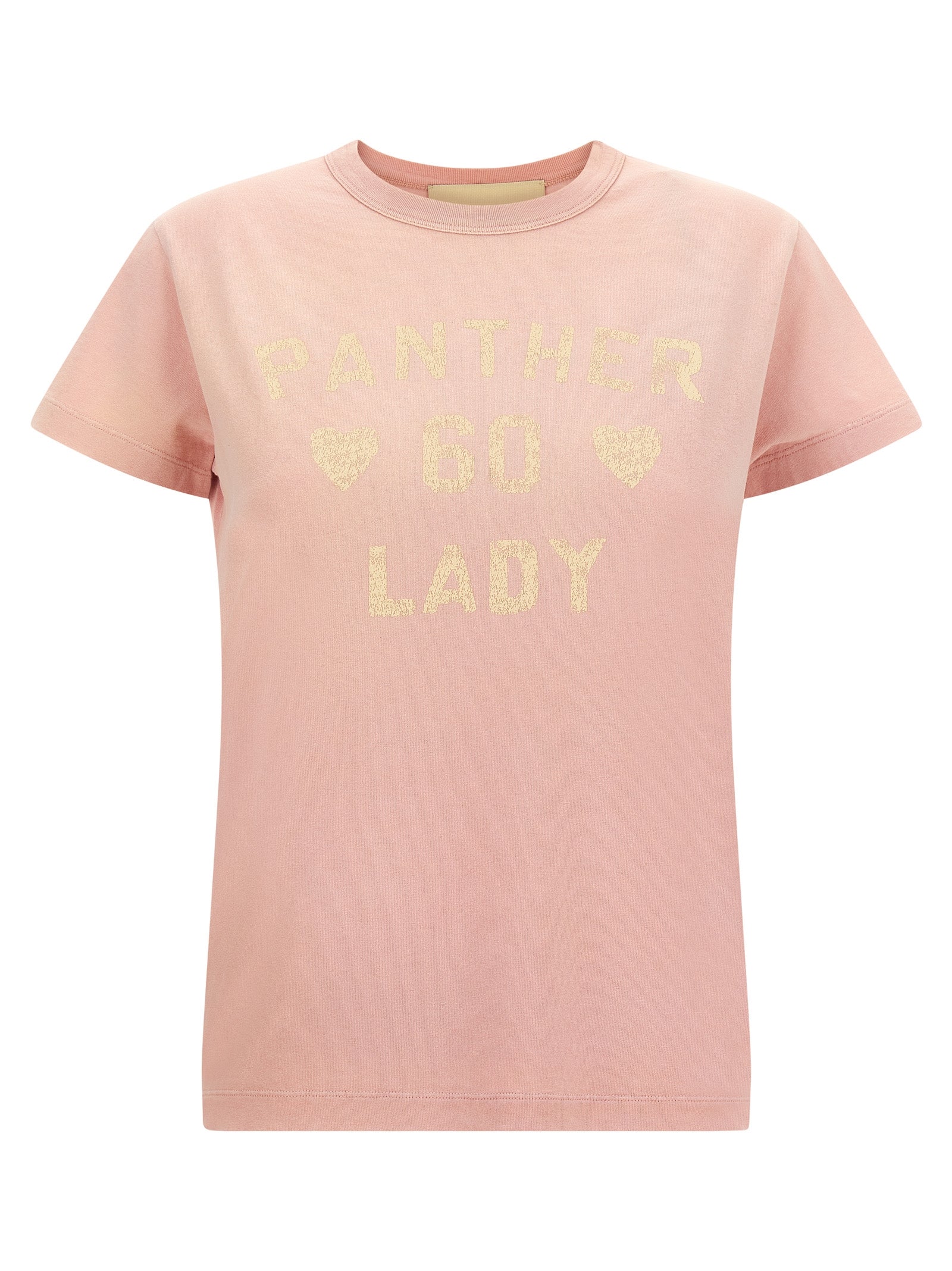T-Shirt by Valentino Garavani for women in cotton multicolor, pink & print showcases a dramatic silhouette, elegantly detailed with a dramatic crew neckline and short-sleeve for a truly dramatic finish.