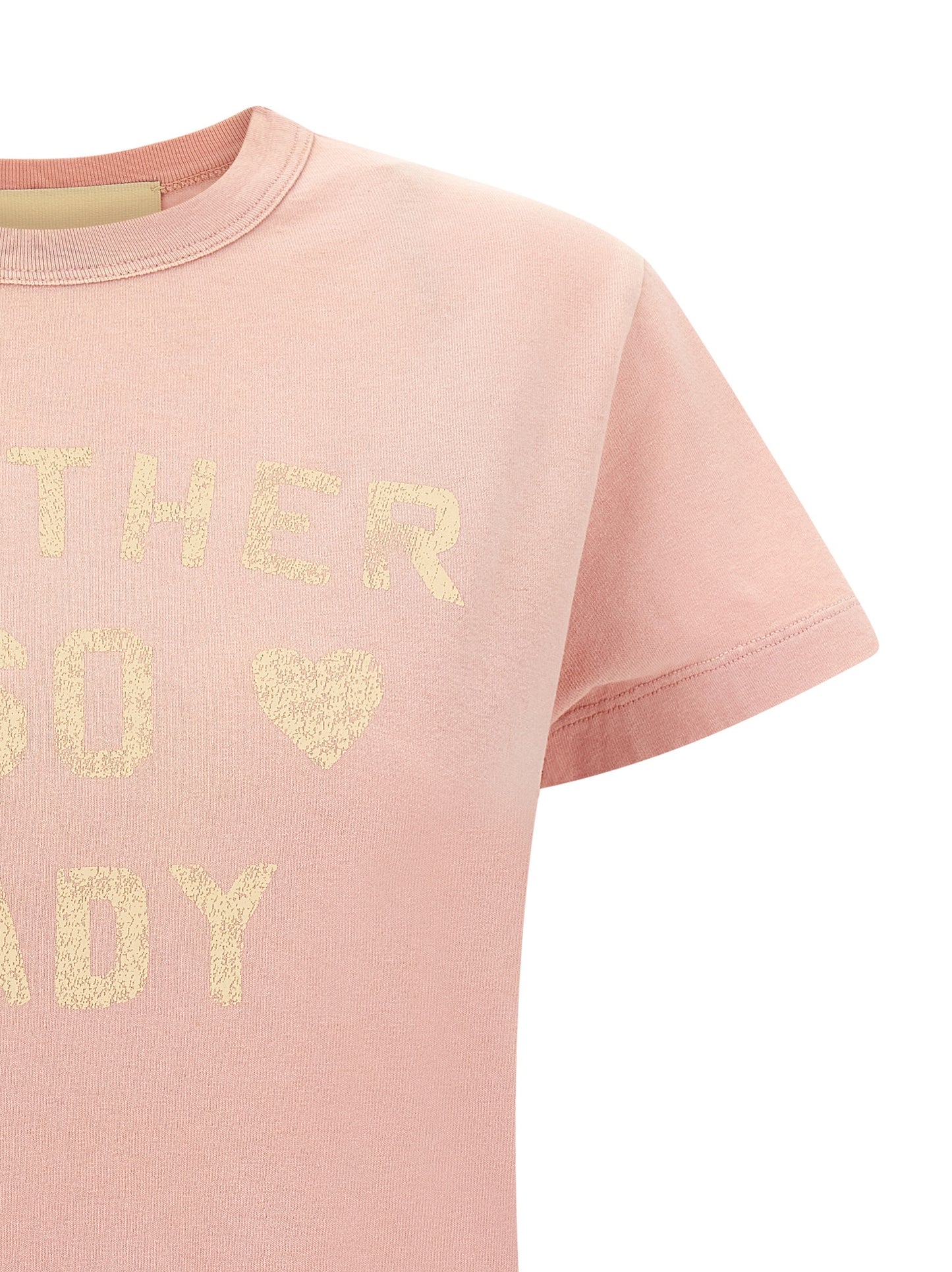 T-Shirt by Valentino Garavani for women in cotton multicolor, pink & print showcases a fashionable silhouette, elegantly detailed with a fashionable and crew neckline for a sophisticated, high-fashion look.