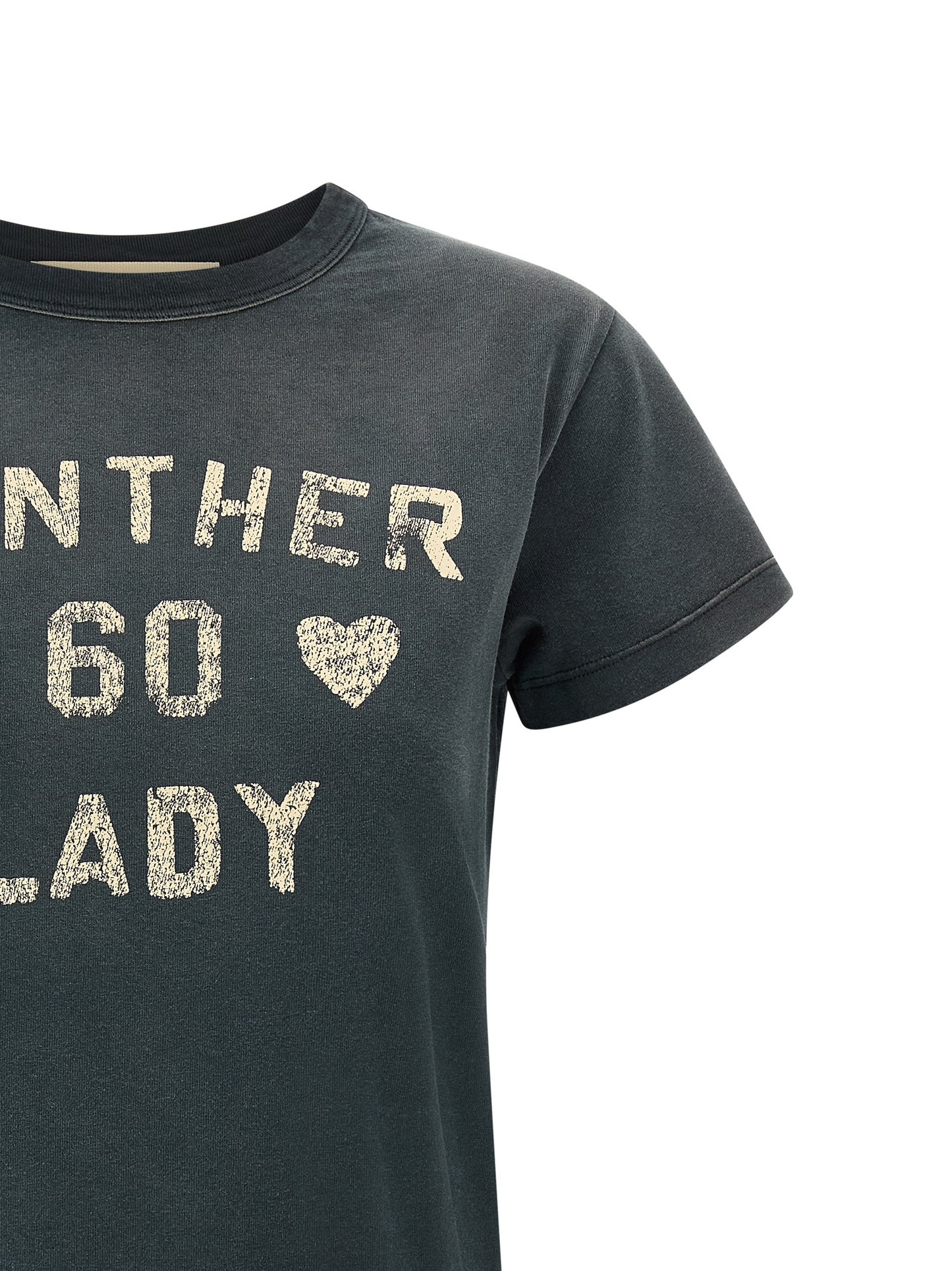 T-Shirt by Valentino Garavani for women in cotton gray & print features an on trend silhouette, perfectly showcasing a on trend and crew neckline for an elevated aesthetic.