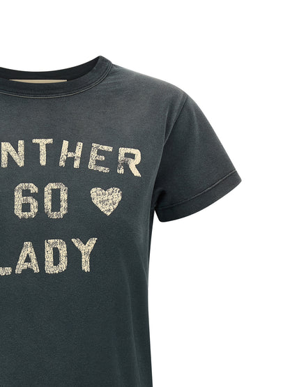 T-Shirt by Valentino Garavani for women in cotton gray & print features an on trend silhouette, perfectly showcasing a on trend and crew neckline for an elevated aesthetic.