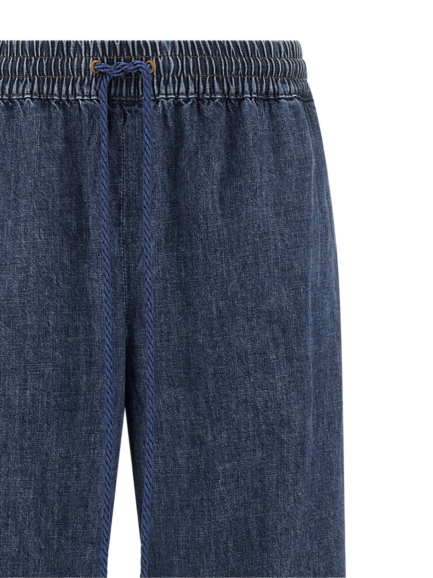 Jeans by Valentino Garavani for women in denim cotton blue features a refined silhouette with a refined flared & wide, defined by a and a refined long for a refined finish.