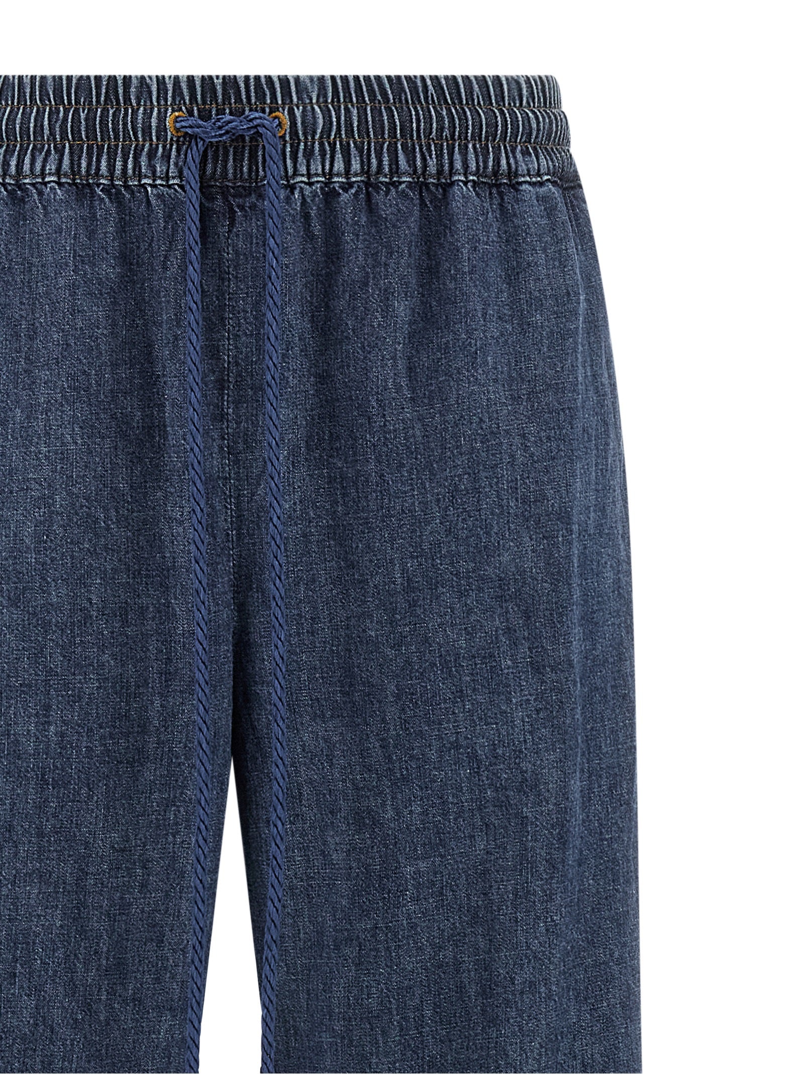 Jeans by Valentino Garavani for women in denim cotton blue features a refined silhouette with a refined flared & wide, defined by a and a refined long for a refined finish.