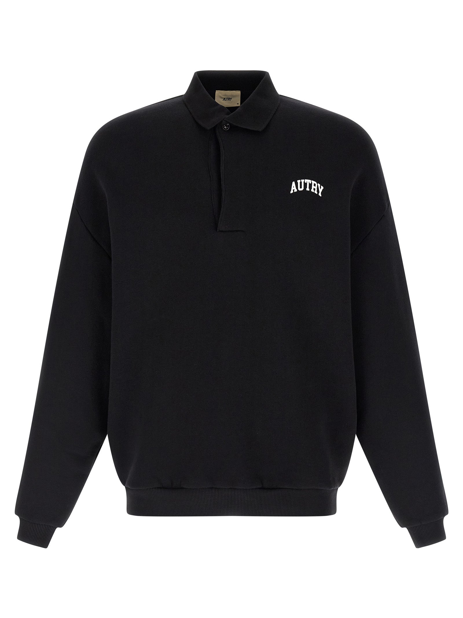Sweatshirt by Autry for men in cotton black & print features an provocated silhouette, detailed with a provocated long-sleeve and a refined for a sophisticated aesthetic.