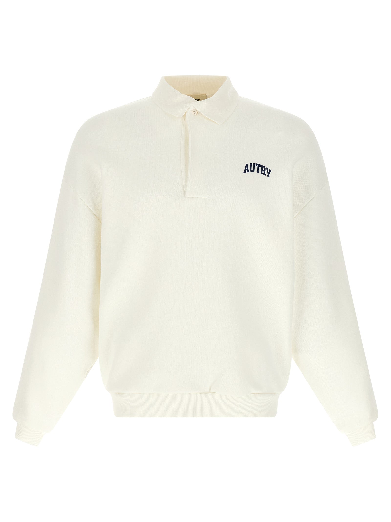 Sweatshirt by Autry for men in cotton white & print features an provocated silhouette, detailed with a provocated long-sleeve and a refined for a sophisticated aesthetic.