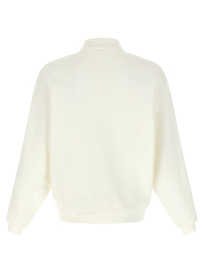 Sweatshirt by Autry for men in cotton white & print features an exquisite silhouette, showcasing and details for a exquisite look.