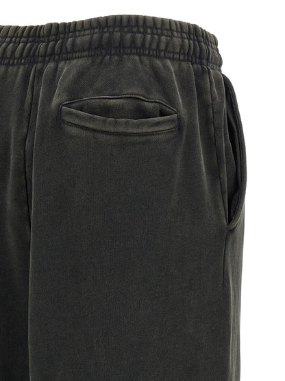Joggers by Entire Studios for women in organic cotton black features an sartorial straight-leg & wide and long with a cut for a sartorial finish.
