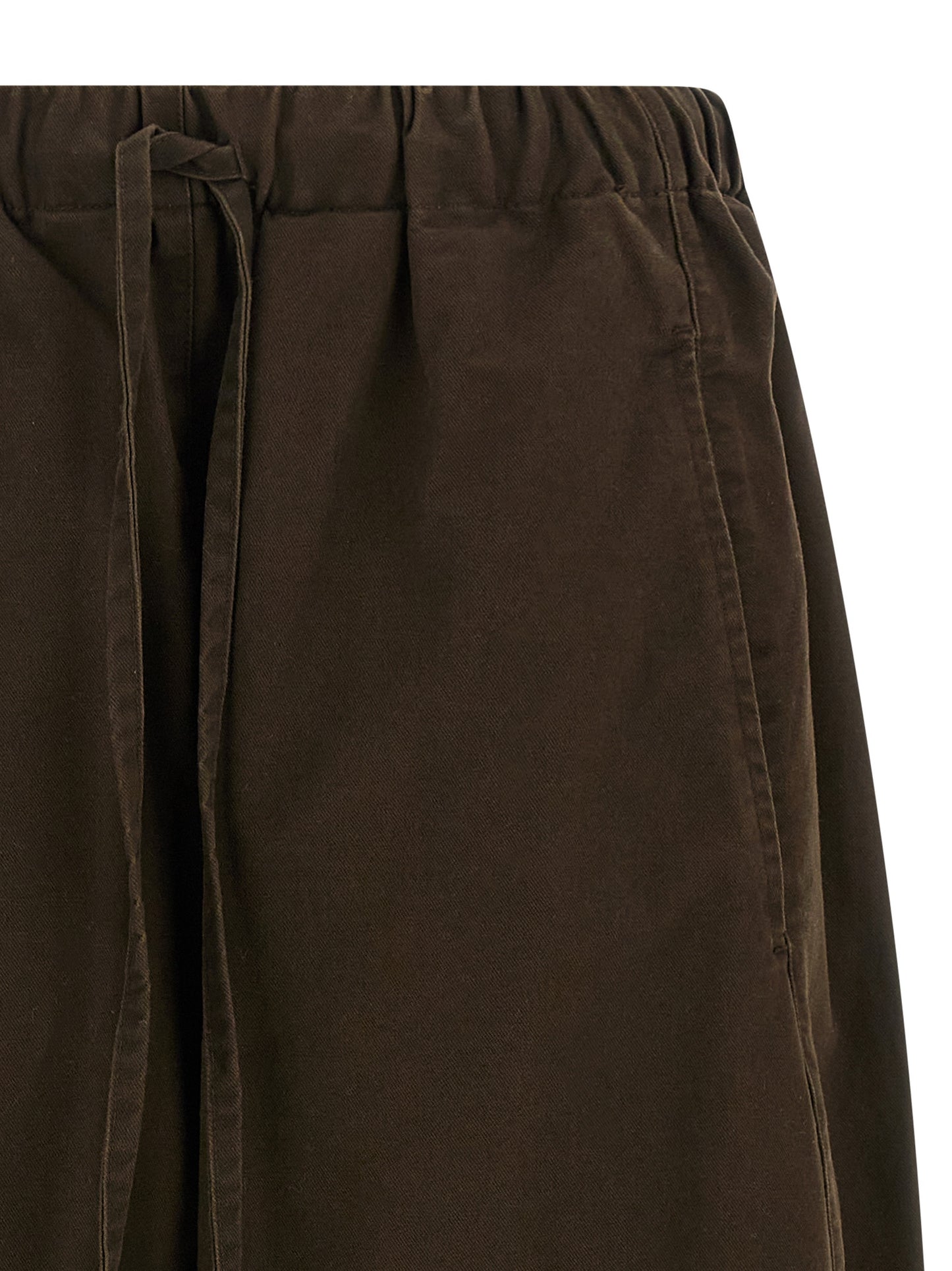 Casual Pants by Entire Studios for women in cotton brown features an sophisticated and with a precise long, creating a sophisticated and sophisticated silhouette.