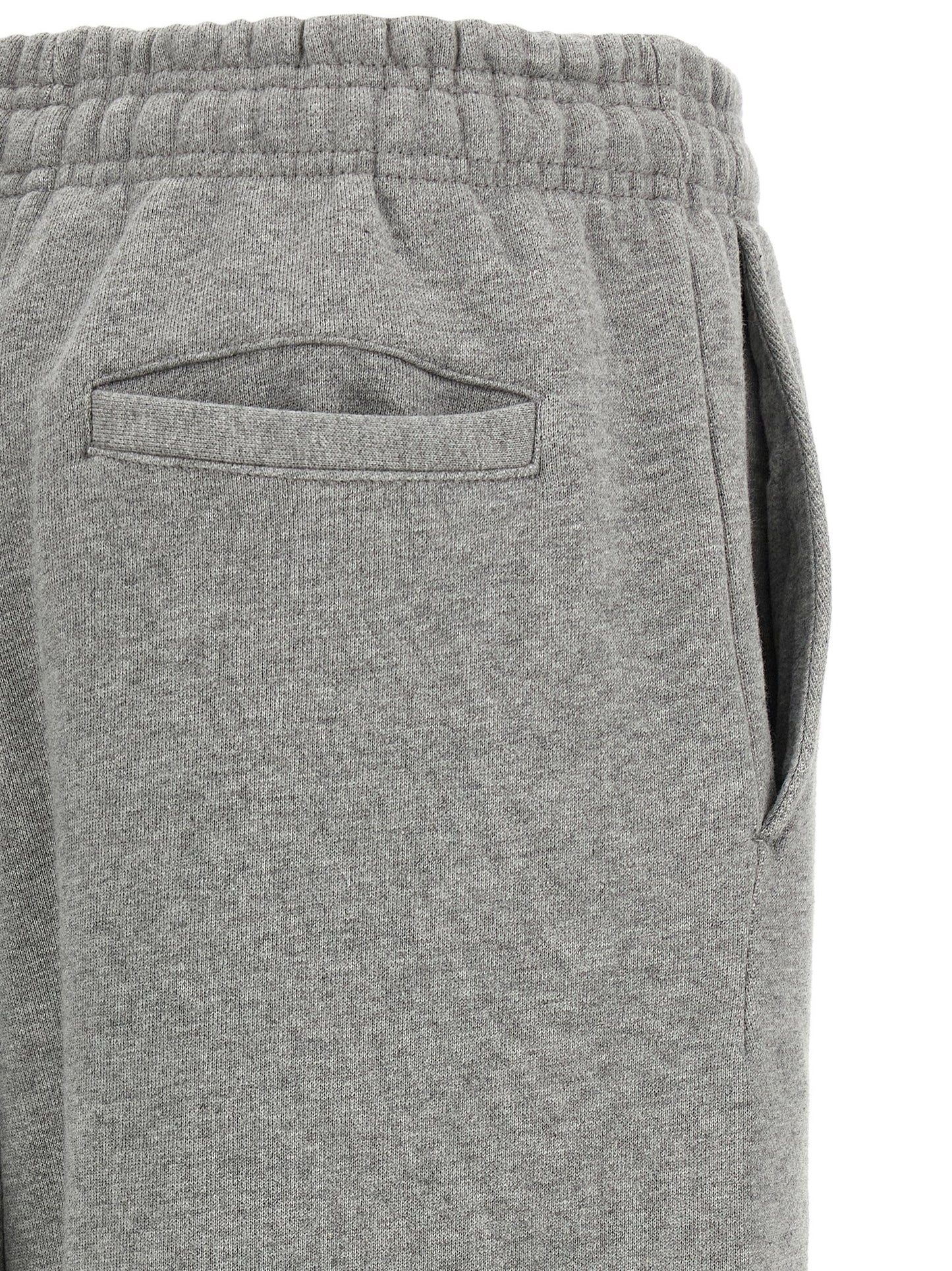 Joggers by Entire Studios for women in organic cotton gray features a polished silhouette with a polished straight-leg & wide, reaching a polished long and finished with a polished .