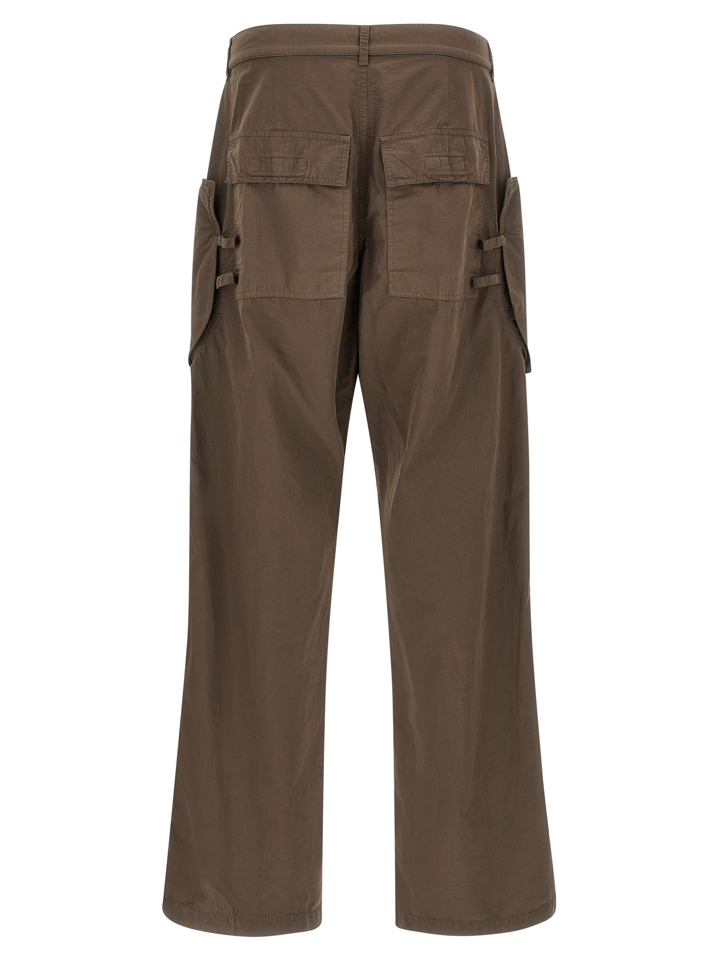 Cargo Pants by DRKSHDW for men in cotton brown & patterned presents a on trend silhouette, artfully finished with a on trend relaxed-fit & wide, long, and for a sophisticated look.