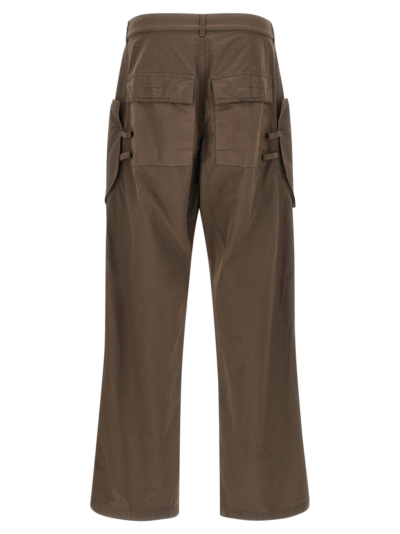 Cargo Pants by DRKSHDW for men in cotton brown & patterned presents a on trend silhouette, artfully finished with a on trend relaxed-fit & wide, long, and for a sophisticated look.