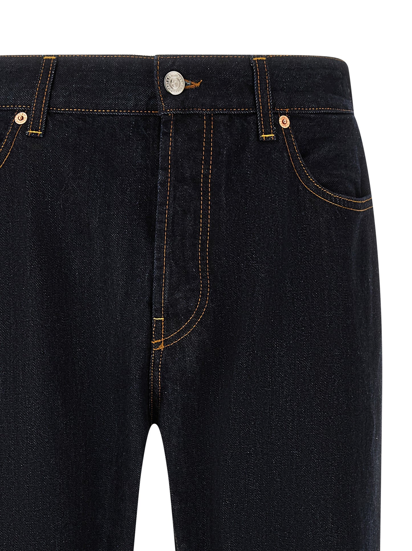 Jeans by Department 5 for men in denim cotton blue & signature features a polished silhouette with a polished straight-leg & wide, reaching a polished long and finished with a polished .