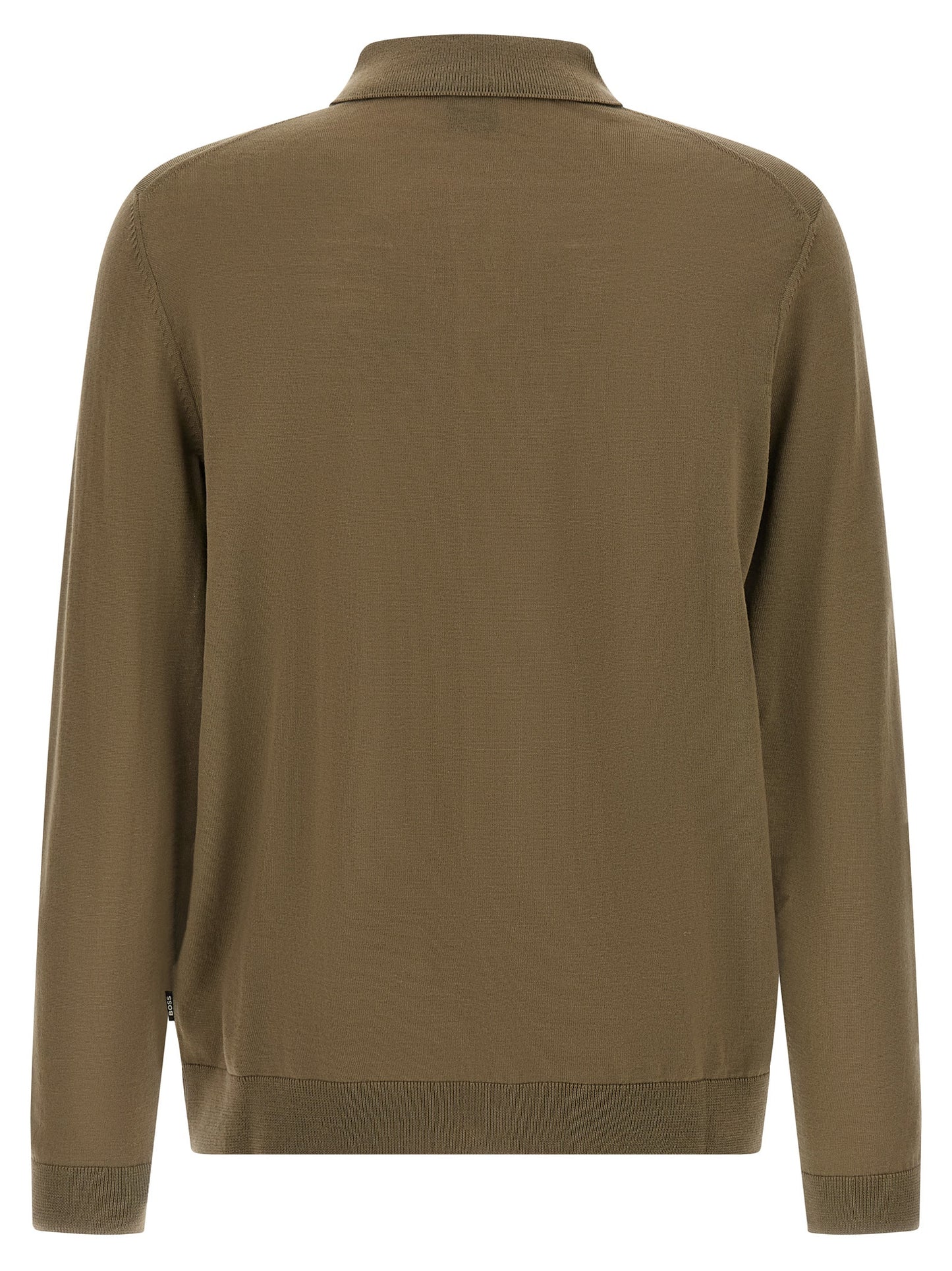 This Polo Shirt by Hugo Boss for men in virgin wool bicolour & green presents a flawless silhouette, showcasing flawless detailing and a refined for a truly flawless aesthetic.