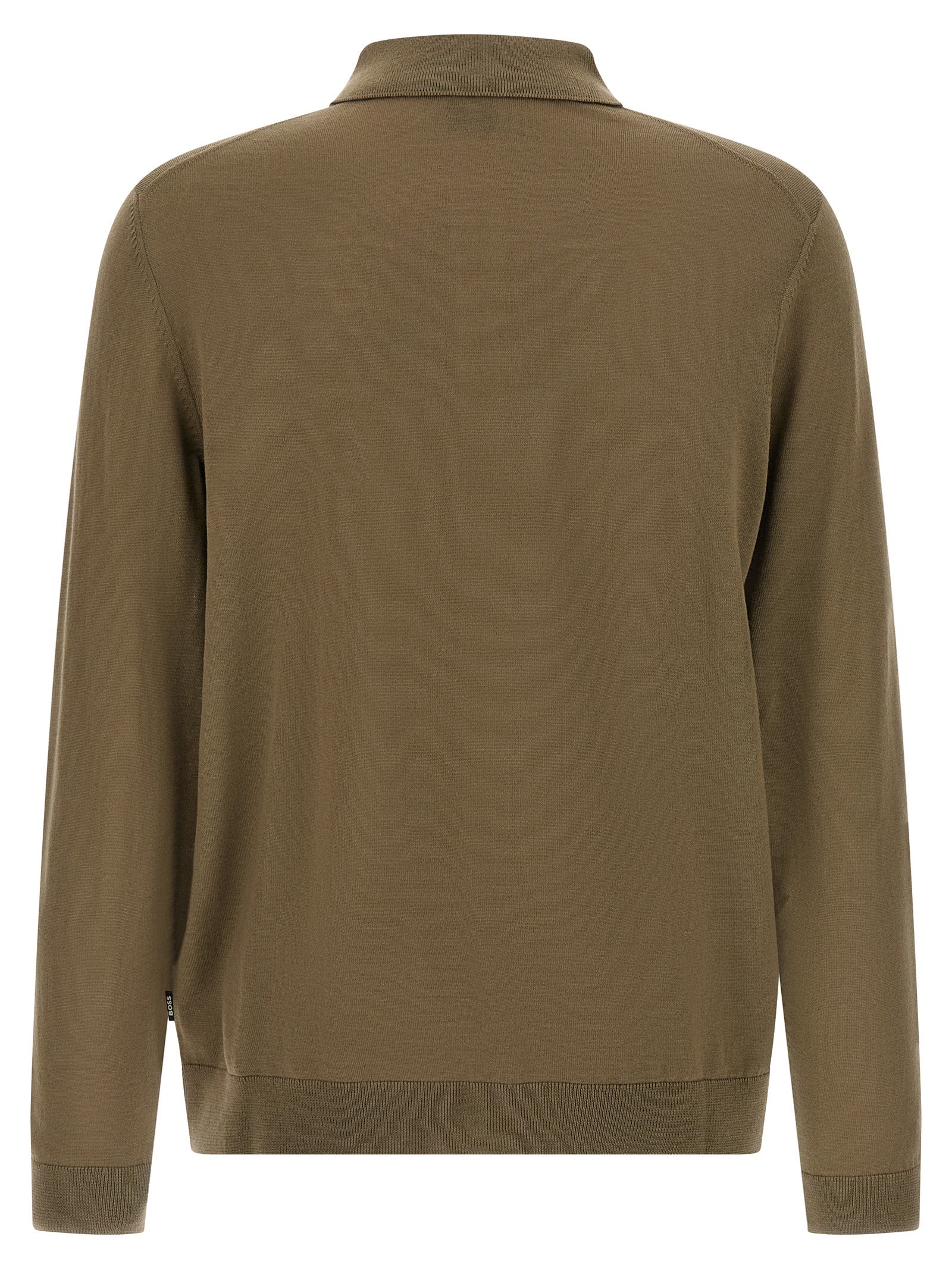 This Polo Shirt by Hugo Boss for men in virgin wool bicolour & green presents a flawless silhouette, showcasing flawless detailing and a refined for a truly flawless aesthetic.
