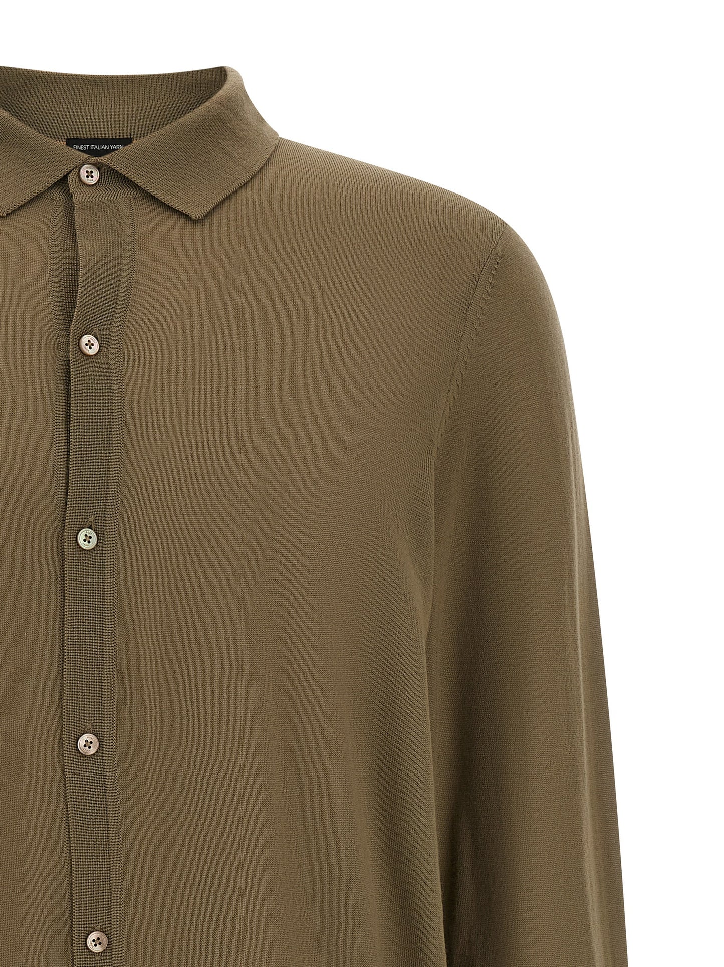 Polo Shirt by Hugo Boss for men in virgin wool bicolour & green showcases a enviable silhouette, featuring a refined and for a enviable finish.