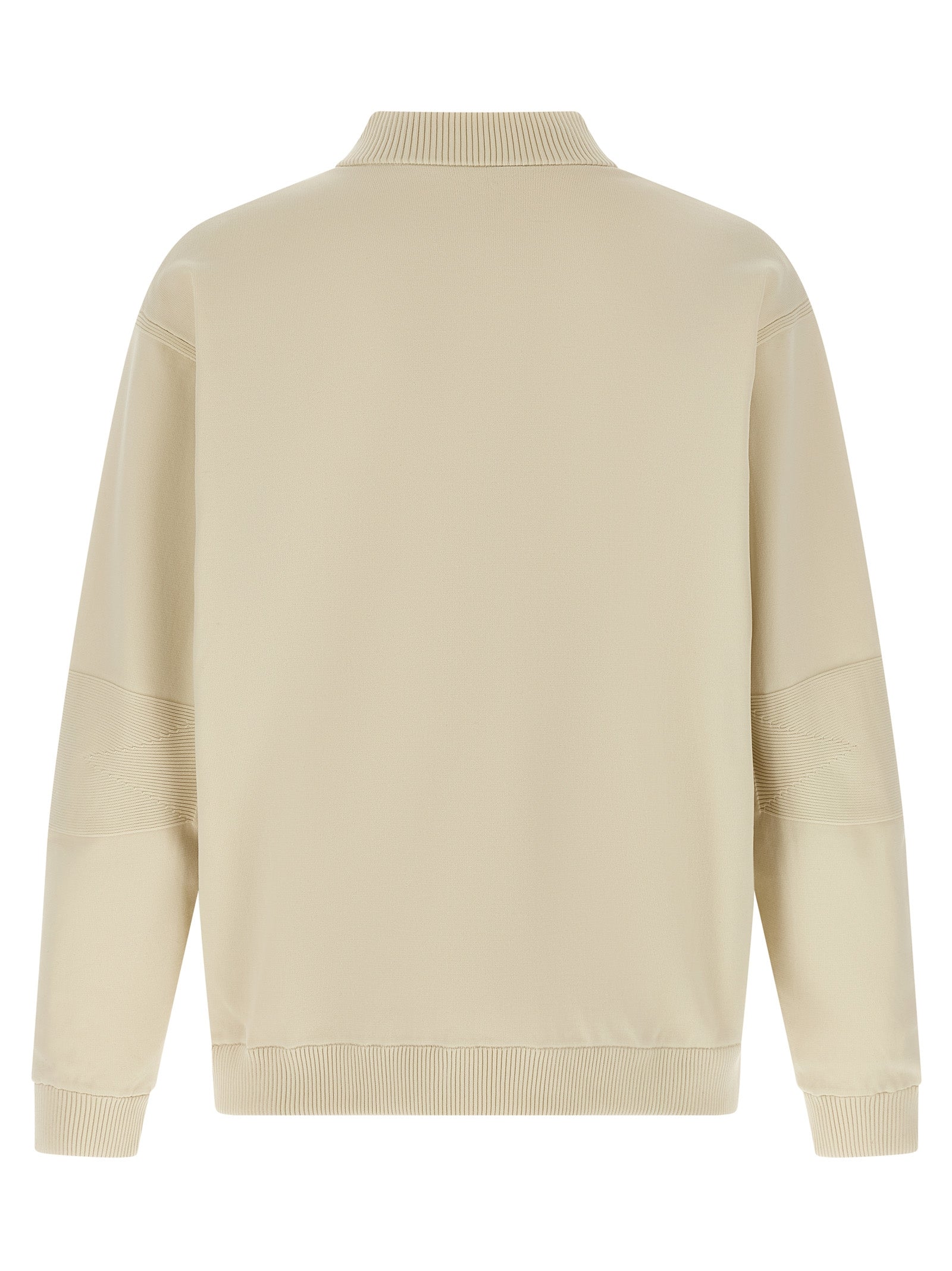 Bomber Jacket by Hugo Boss for men in polyamide beige features an contemporary silhouette, showcasing a sophisticated and contemporary pockets for a truly refined look.