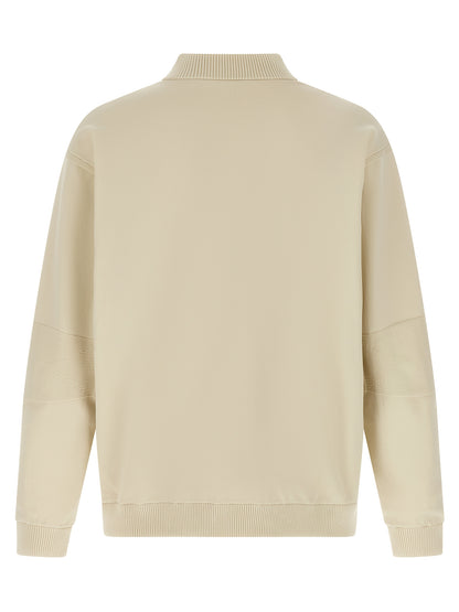 Bomber Jacket by Hugo Boss for men in polyamide beige features an contemporary silhouette, showcasing a sophisticated and contemporary pockets for a truly refined look.