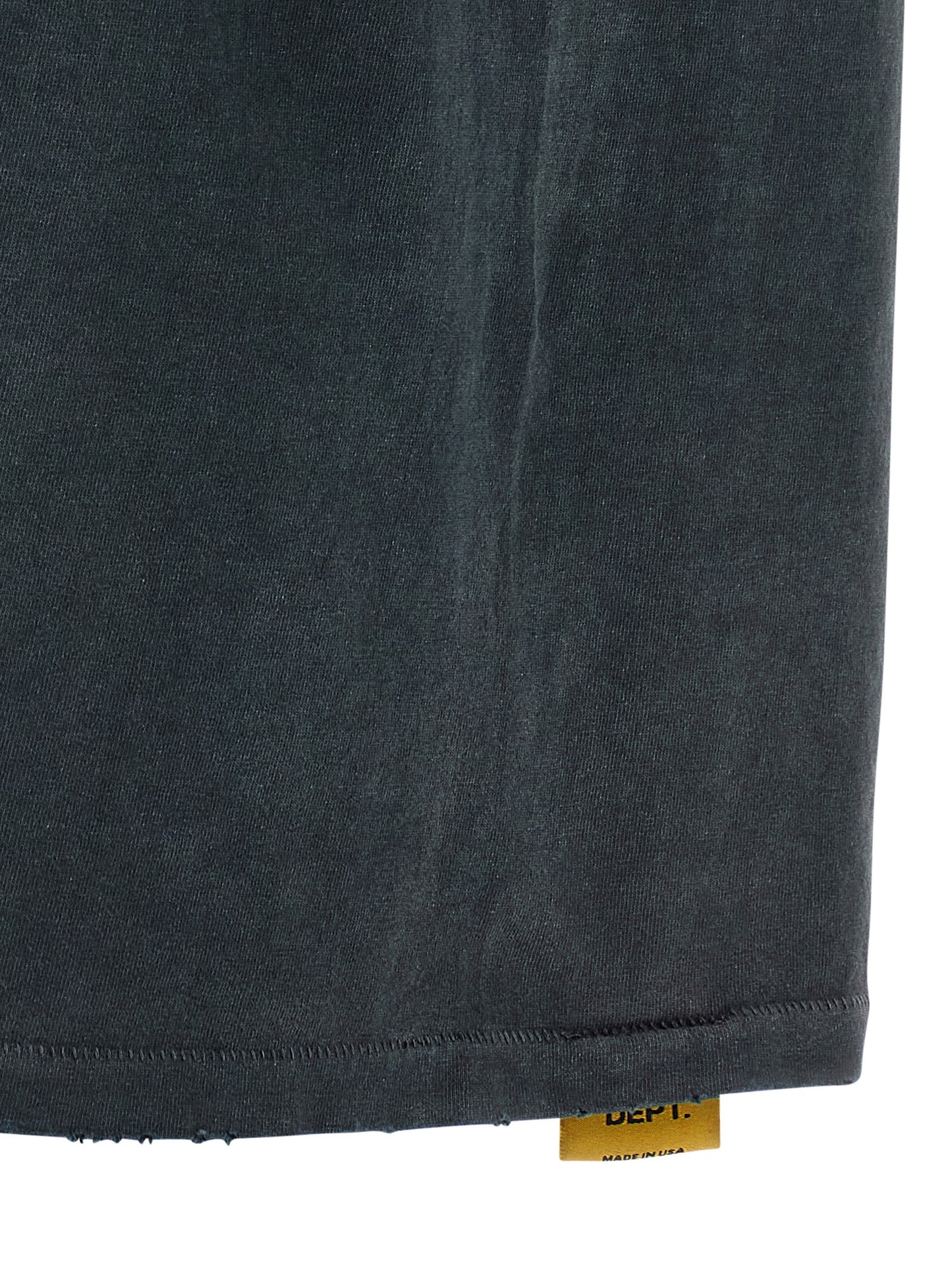 T-Shirt by GALLERY DEPT. for men in cotton black & print features an edgy silhouette, meticulously detailed with a sophisticated and for a truly edgy finish.