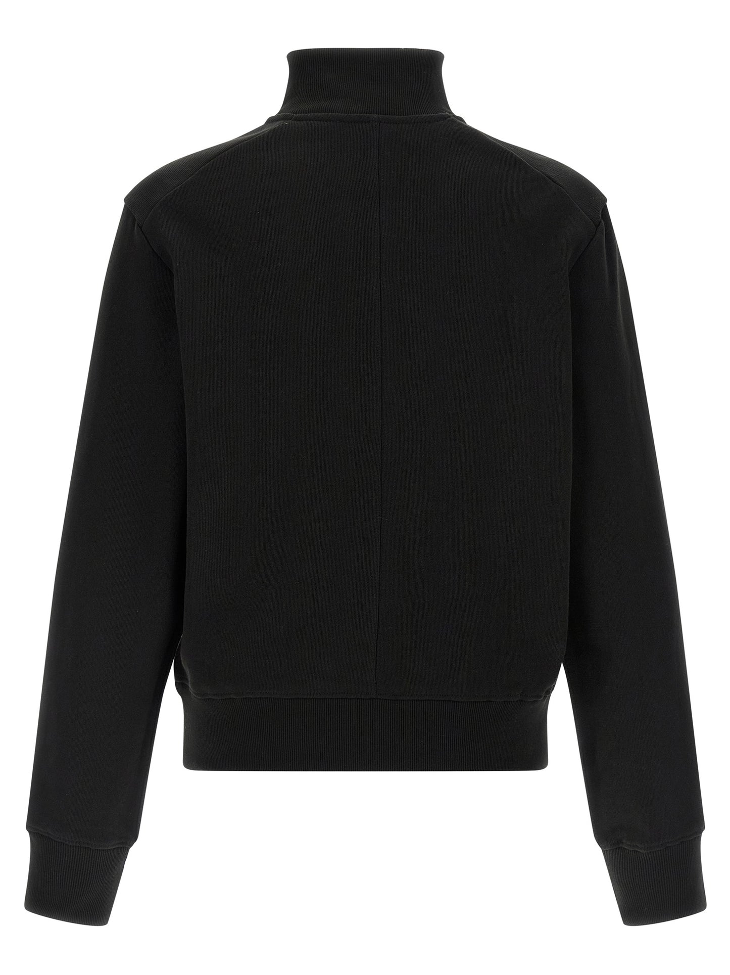 Cardigan by Entire Studios for men in cotton black showcases a captivating silhouette, artfully detailed with a captivating and high-neck neckline for a truly sophisticated captivating look.