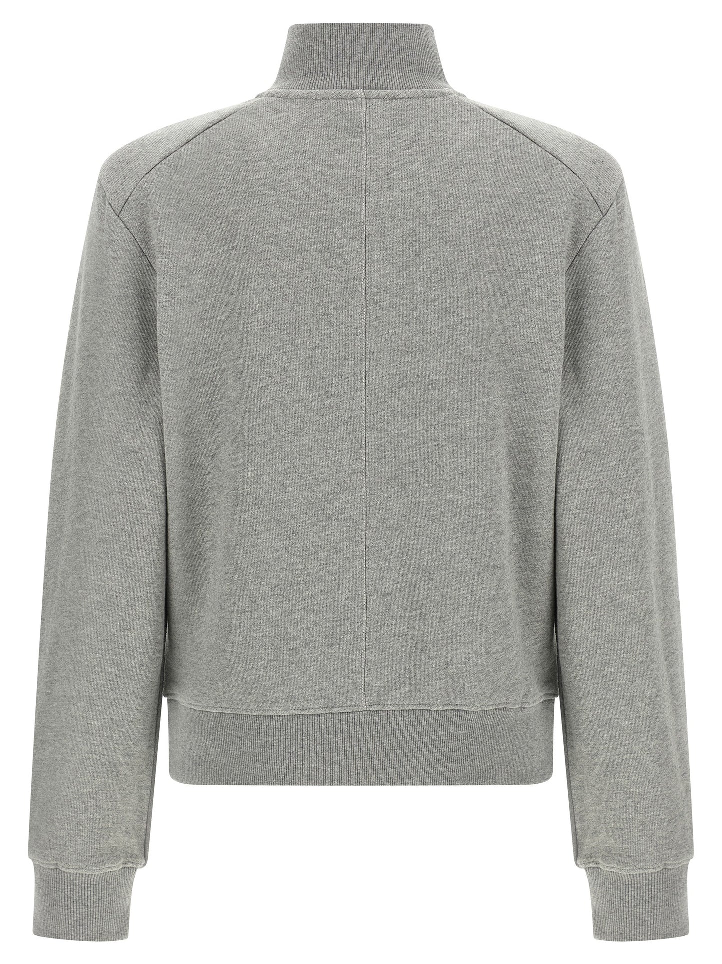 Cardigan by Entire Studios for men in cotton gray features a nuanced silhouette with a refined high-neck neckline and nuanced detailing for a sophisticated look.