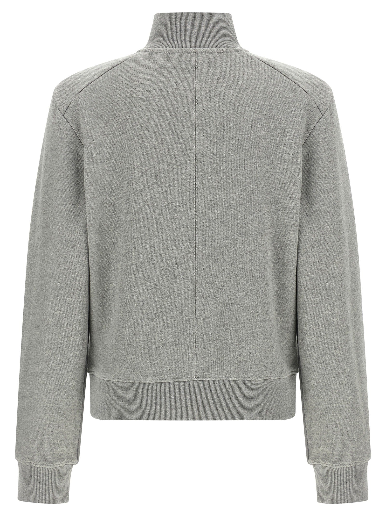 Cardigan by Entire Studios for men in cotton gray features a nuanced silhouette with a refined high-neck neckline and nuanced detailing for a sophisticated look.