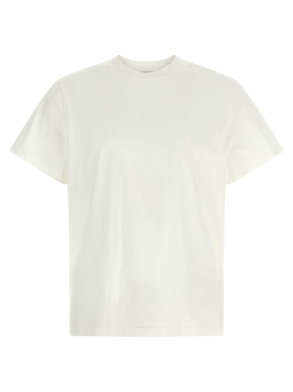 T-Shirt by Entire Studios for men in cotton white showcases a unassuming silhouette, artfully detailed with a refined crew neckline and unassuming short-sleeve for a sophisticated, contemporary look.