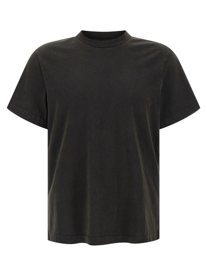 T-Shirt by Entire Studios for men in cotton gray showcases a chic silhouette, artfully detailed with a chic crew neckline and short-sleeve for a chic finish.