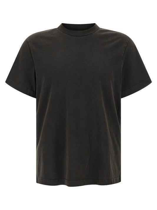T-Shirt by Entire Studios for men in cotton gray showcases a chic silhouette, artfully detailed with a chic crew neckline and short-sleeve for a chic finish.