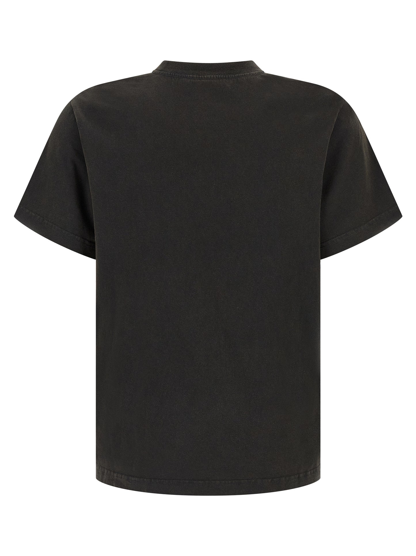 T-Shirt by Entire Studios for men in cotton gray showcases a dramatic silhouette, elegantly detailed with a dramatic crew neckline and for a truly dramatic finish.