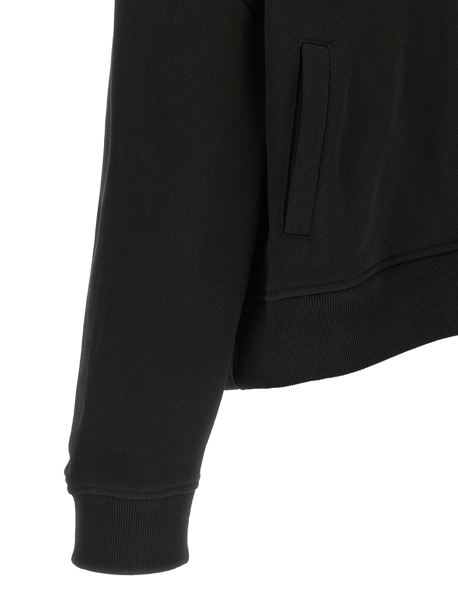 Sweatshirt Hoodie by Entire Studios for men in organic cotton black features an luminous silhouette, showcasing a sophisticated hooded neckline and for a truly luminous look.