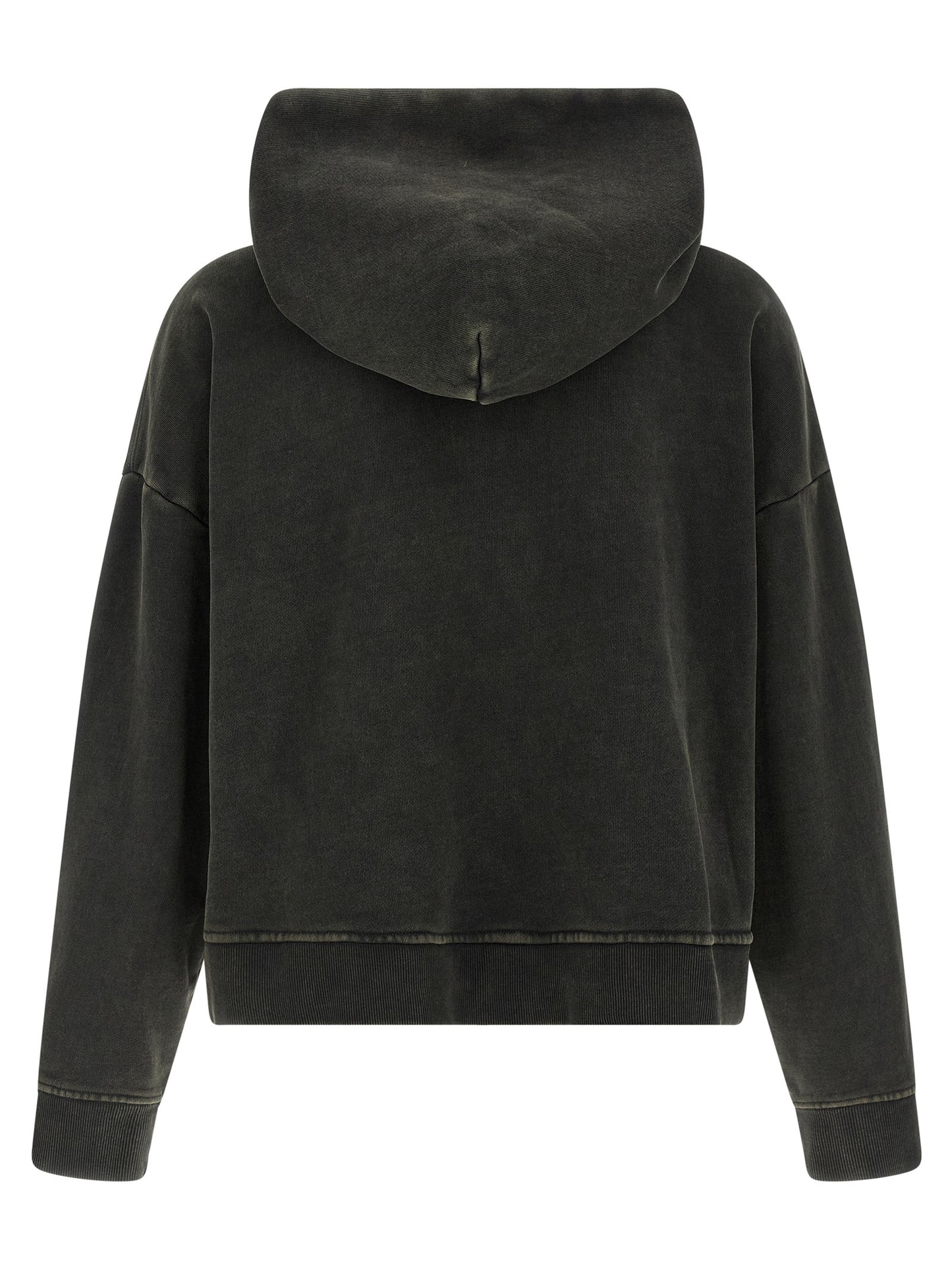 Sweatshirt Hoodie by Entire Studios for men in organic cotton gray features an luminous silhouette, showcasing a sophisticated hooded neckline and for a truly luminous look.