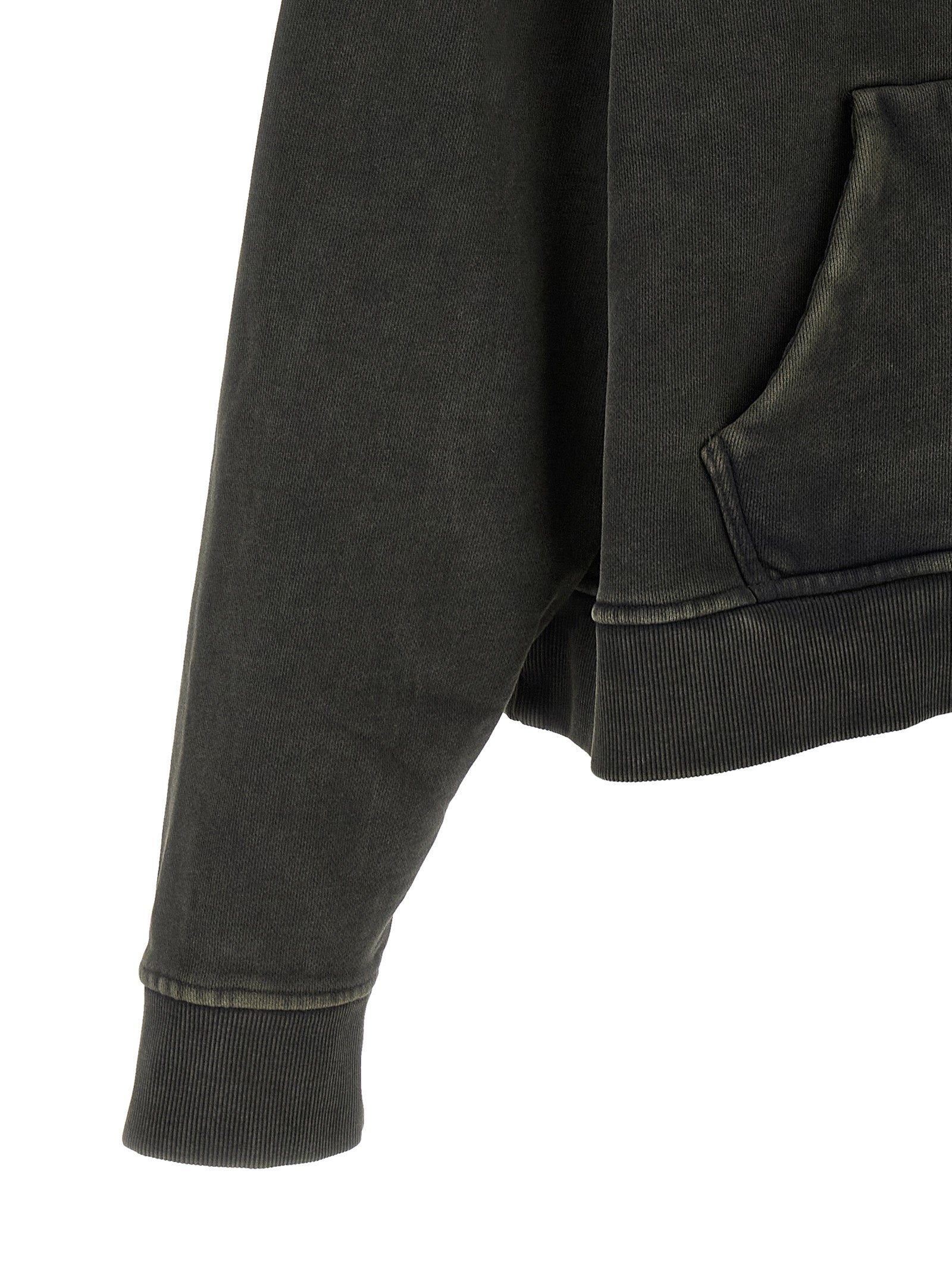 Sweatshirt Hoodie by Entire Studios for men in organic cotton gray features a authentic silhouette, showcasing a sophisticated hooded neckline and authentic detail for a refined finish.