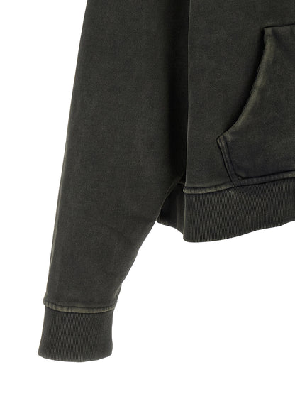 Sweatshirt Hoodie by Entire Studios for men in organic cotton gray features a authentic silhouette, showcasing a sophisticated hooded neckline and authentic detail for a refined finish.