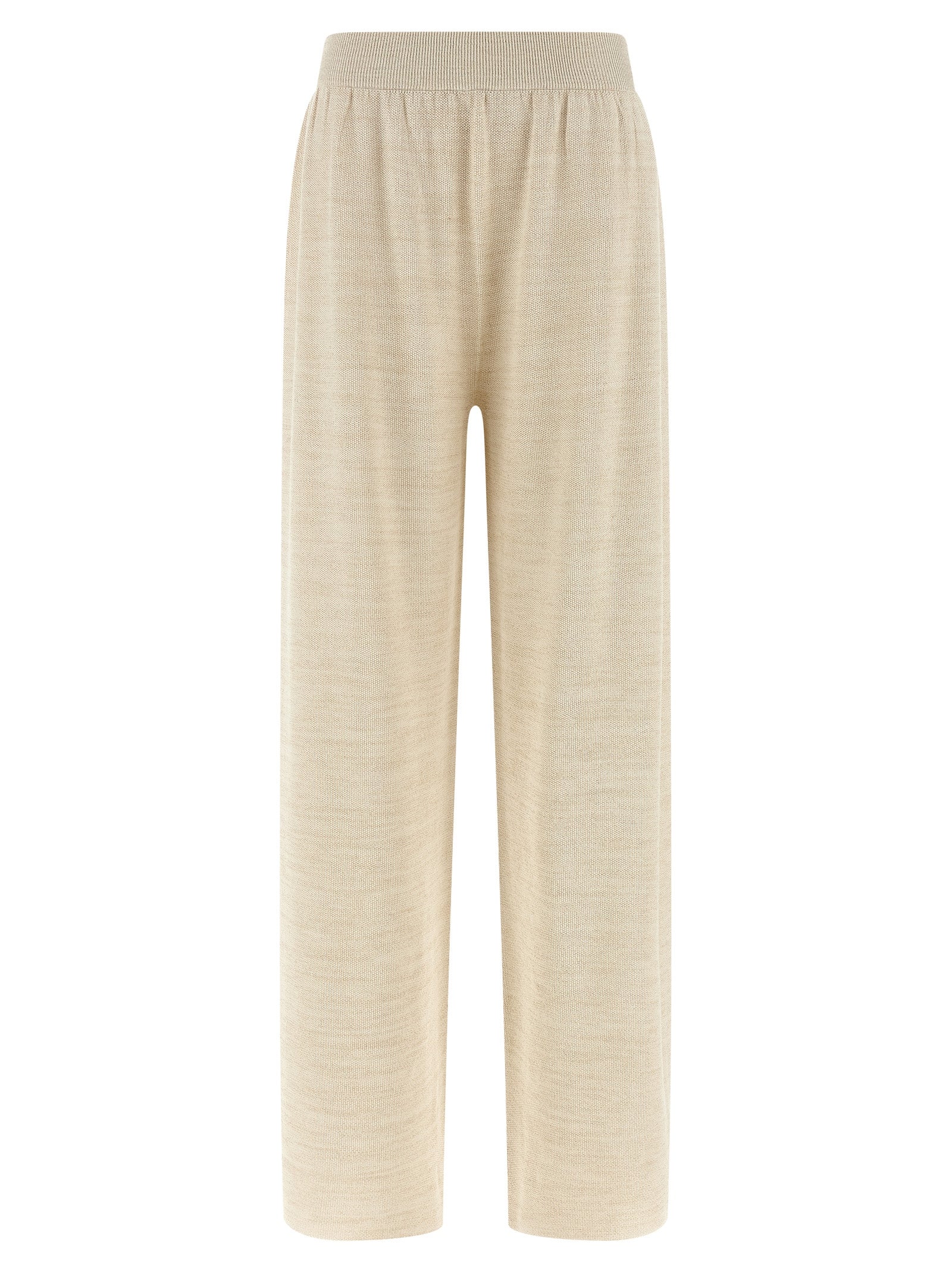 Trousers by Fabiana Filippi for women in viscose polyester cotton gold features a tailored silhouette with a tailored straight-leg & wide, defined by its long and a sophisticated .