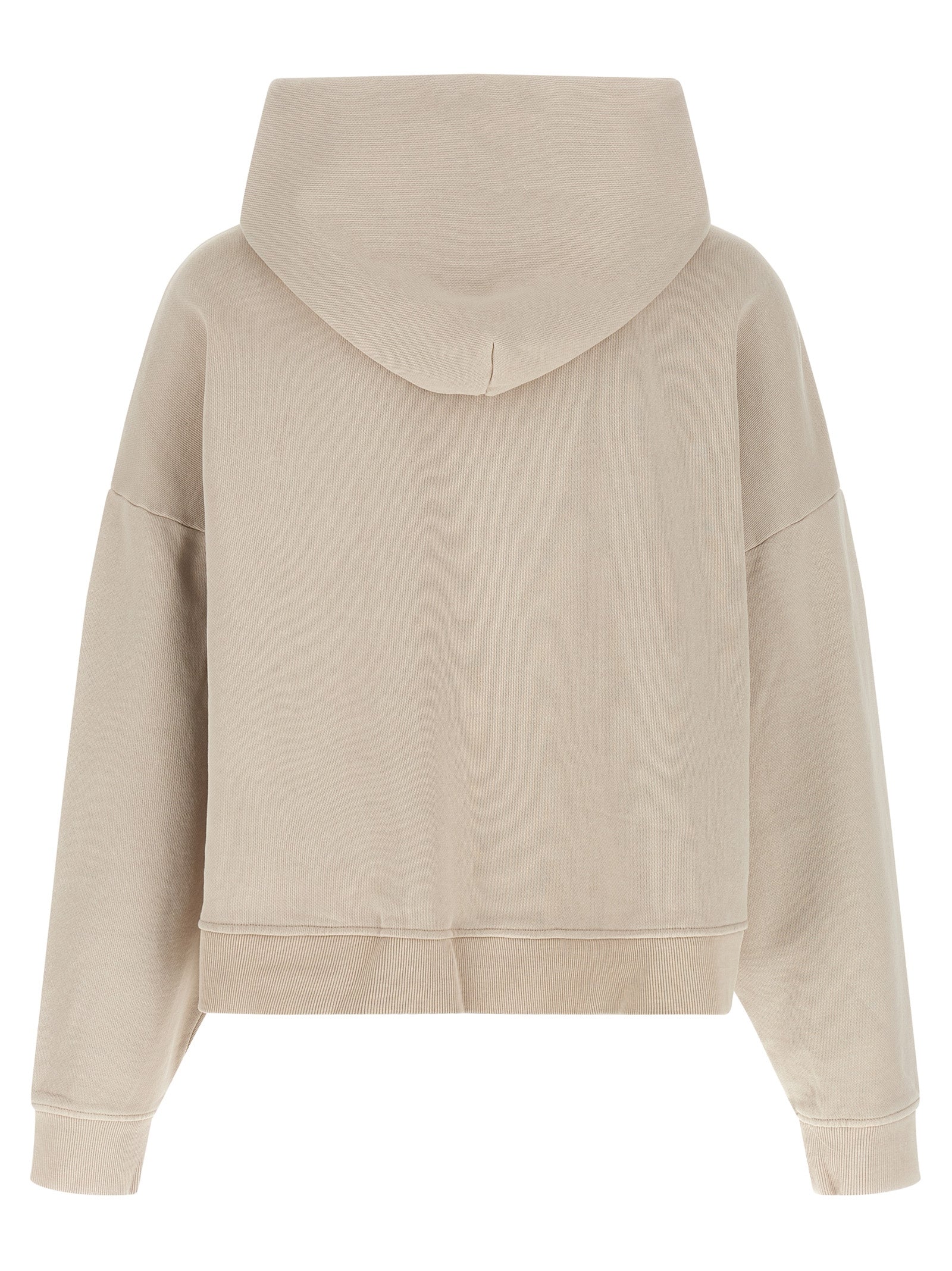 Sweatshirt Hoodie by Entire Studios for men in organic cotton beige features an luminous silhouette, showcasing a sophisticated hooded neckline and for a truly luminous look.