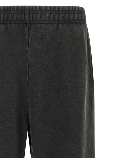 Joggers by Entire Studios for men in cotton gray features a refined silhouette with a refined straight-leg & wide, defined by a and a refined long for a refined finish.
