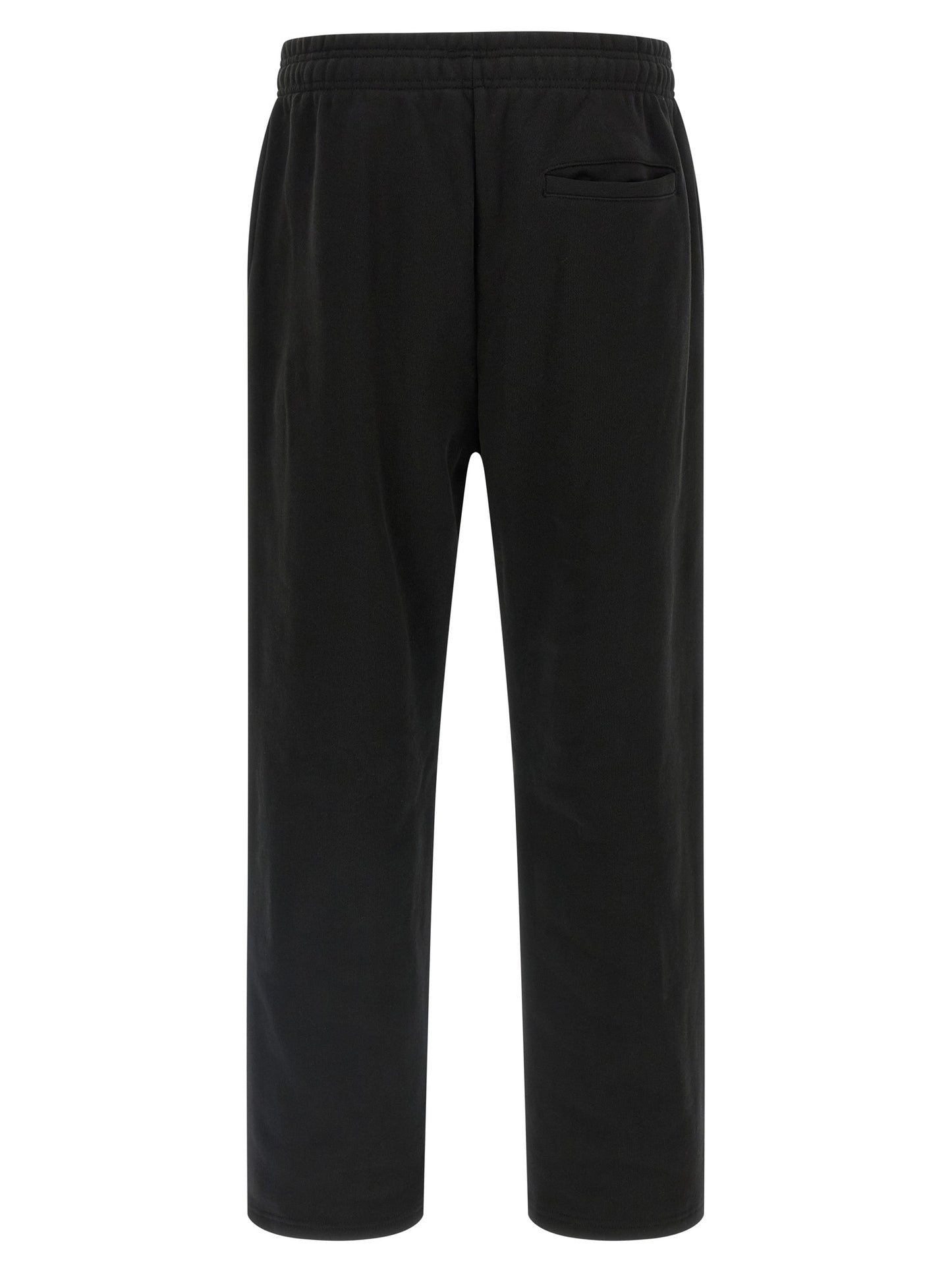 Joggers by Entire Studios for men in cotton black presents a refined pantology silhouette, artfully defined by a refined pantology straight-leg & wide, long, and a sophisticated .